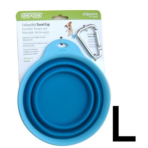 Popware　ぺたんこ　ボウル　L ブルー