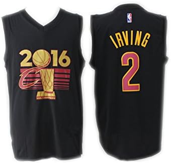 2016 Champions Cavaliers 2 Kyrie Irvin Swingman Customized Black men`s Jersey SIZE XXL