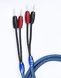 AudioQuest Type 4 Speaker cables with pre-attached banana connectors 15-foot pair