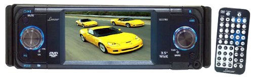 Lanzar RBSD37MU 3.5'' Motorized TFT/LCD Monitor w/DVD/CD/MP3 Player/AM/FM/USB