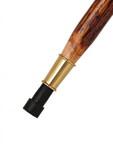 Brazos Walking Sticks BBS-S Brass Spike, Silver