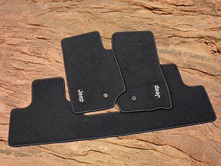 Jeep Wrangler Premium Carpeted Floor Mats