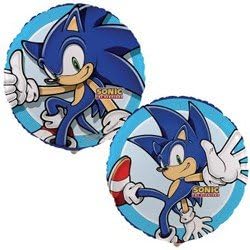 Sonic the Hedgehog Balloons - 18in (Each) 71507- Party Supplies