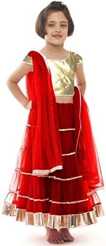 Royal Ethnic Wear Traditional And Partywear Kids Designer Lehenga Choli For 8 To 11 Years girl Kids