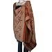Designer Shawls Embroidered Wool Wrap 80 x 40 inches