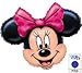 PINK MINNIE MOUSE BIRTHDAY PARTY Balloons Decorations Supplies
