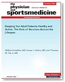 Keeping Our Adult Patients Healthy and Active: The Role of Vaccines Across the Lifespan (The Physician and Sportsmedicine)