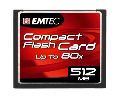 EMTEC - 512MB HI-SPD COMPCT FLASH (EMCCF512MB)
