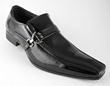 Mens ROUTE 21 Patent Leather Lined Formal Dress Shiny Dinner Suit Shoes Sz 6-11
