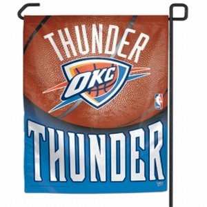Oklahoma City Thunder 11x15 Economy Garden Flag