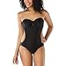 Xhilaration® Juniors Monokini Swimsuit - Ebony
