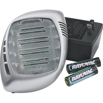 Rayovac Battery Charger with 2 AA Batteries - Model# PS23-B