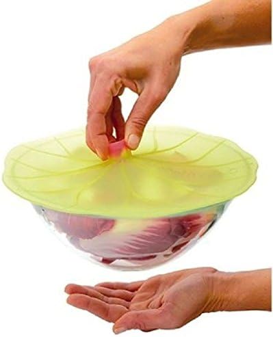 Cherry Queen Charles Viancin Lilypad Lid Silicone Suction Lid Food Cover - 11 Inches 1001