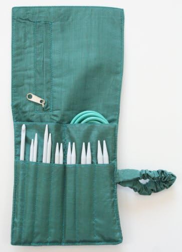Denise Needles 2Go Della Q Knitting Tool Set, Seafoam