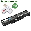 Battpit™ Laptop / Notebook Battery Replacement for Gateway M6887u (4400 mAh) with FREE 4GB Battpit™ USB Flash Drive