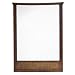 American Standard 9212.101.336 Tropic Wall Mirror, Nutmeg
