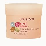 JASON Natural Cosmetics Red Elements Daily Moisturizing creme with SPF 15, Fragrance Free,2 Ounces