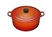 Le Creuset Cast Iron Round Casserole, Volcanic, 20 cm
