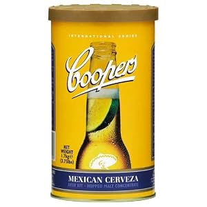 Complete Coopers Brewery Mexican Cerveza Beer Kit Package