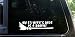My ex wife's ride is a broom! - funny decal / sticker
