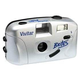 Vivitar Brites 35mm Camera, Silver Metallic