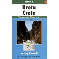 Freytag Berndt Wanderkarten, Kreta (Map)