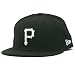 Pittsburgh Pirates Basic Black 59FIFTY Fitted Cap