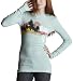 Roxy Junior's "Olivia" Long Sleeve Tee,Pastel Turquoise,X-Small
