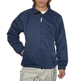 Mens Blue Insulated Zip-Up Winter Snow Jacket - Medium