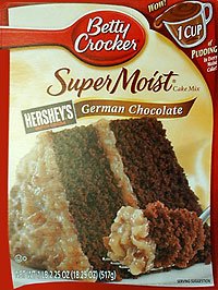 Betty Crocker Super Moist German Chocolate Cake Mix by General Mills