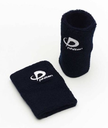 Phiten Wrist Band (Pair), Black