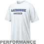 Nike Johns Hopkins Blue Jays White Lacrosse Dri-FIT Performance T-shirt