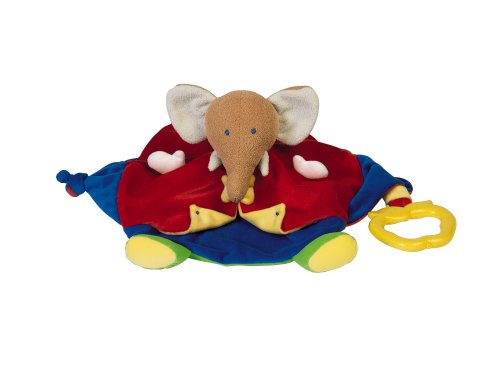 Childrens Toyshop  Toys : Ajena Elephant Teether and Comforter