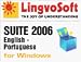 LingvoSoft translation software Suite 2006 English <-> Portuguese for Windows: dictionary, phrasebook, flashcards