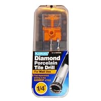 Plasplugs PDWTK025 1/4-Inch Diamond Porcelain Tile Drill Bit Kit