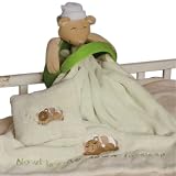 Review   / Alpha-Baby Sleepy Bear Pillow and Throw