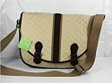 Vera Bradley Canvas Collection Khaki Oak Messenger Bag