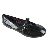 Ladies Rocket Dog Glitter Shuffle Flat Pumps Sandals Dolly Shoes Womens