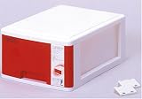 収納BOX バンテ 1段タイプ レッド P-410 R