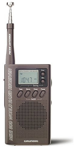 Buy Remanufactured Grundig M300BR Mini 300 Handheld Shortwave Radio (Metallic Bronze) by Grundig now!