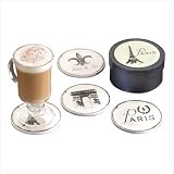 4 Pc. French Asst. Coasters