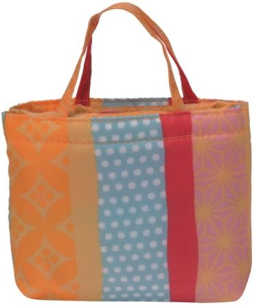 Komon Japanese Kimono Print Shopper Tote