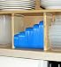 Expandable Cabinet Shelf Dividers Set of 2 (Natural Wood) (12