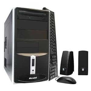 Microtel SYSAM1021 PC 2.8 GHz Celeron, 256MB, 80GB, CD-ROM, NO FLOPPY DRIVE, Microsoft XP... by 