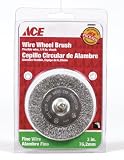 ACE WIRE WHEEL BRUSH 1/4 shank