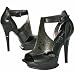 Sam Edelman Women's Nevyn Gladiator Pump With Laser-Etching
