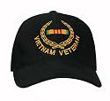 VIETNAM VETERAN - Vietnam Veteran Wreath - Military Gear - Baseball Cap / Hat One Size Fits Most