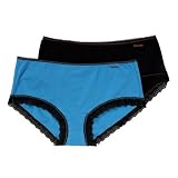 Hanes Women's Authentic Girl Hipster, 2 Pack