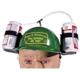  St. Patricks Day Irish Drinking Beer Helmet Funny Leprechaun Costume Accessory