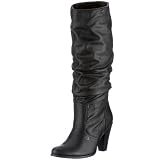TomTailor  60i1819A, Damen Stiefel, schwarz, (black )